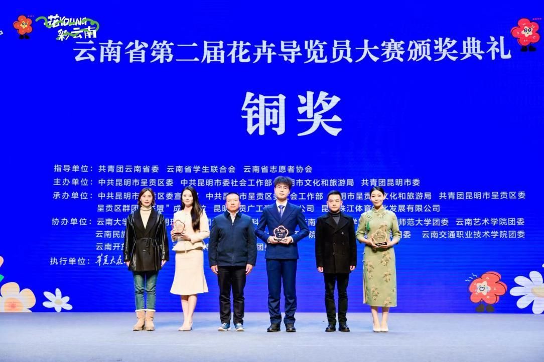 bat365官网在云南省第二届花卉导览员大赛中荣获佳绩
